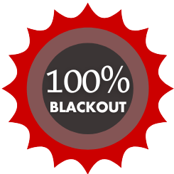 100% fényzárás