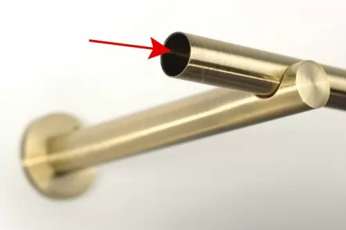 16mm rúd antik arany 140cm