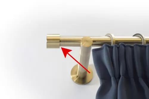 16mm végzáró Kupak antik arany 2db/csomag