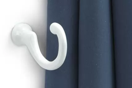 Kikötőkampó 43mm fehér 2 db/csomag