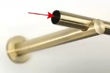 16mm rúd antik arany 140cm