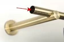 16mm rúd antik arany 200cm