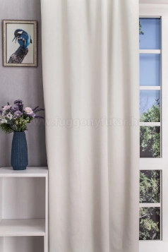 Hermes - Világosszürke színű szaténfényű erezetmintás dimout sötétítő függöny egyedi méretre varrva