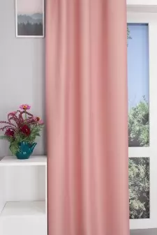 PETER 21 - Mályva rózsaszín, sima szövésű üni dimout sötétítő függöny egyedi méretre varrva