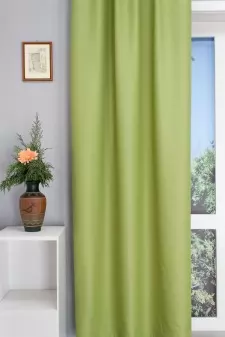 Prima – kiwi zöld dimout sötétítő függöny egyedi méretre varrva