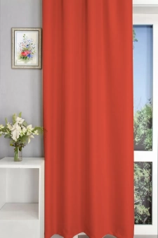 Pittsburgh - Élénk vörös színű dimout sötétítő függöny egyedi méretre varrva