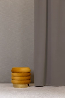 DIM OUT üni 07.5 szürkésbarna, 150 cm egyedi méretre varrva