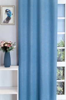 Super Blackout – Farmerkék színű blackout függöny egyedi méretre varrva