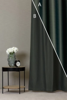 Rusztik - Antracit szürke színű kétoldalas dimout sötétítő függöny egyedi méretre varrva