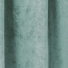 OSCAR/20 - Bársonyos, türkiz színű jacquard sötétítő függöny kész méretben, 140x250 cm egyedi méretre varrva