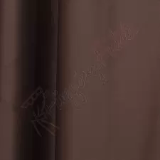 Rusztik - Étcsokoládé színű dimout sötétítő függöny egyedi méretre varrva