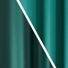 Pierrot - Kétoldalas azúr-türkiz színű dimout sötétítő függöny egyedi méretre varrva