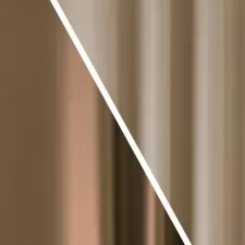 Pierrot - Kétoldalas  nugát-cappuccino dim-out függöny egyedi méretre varrva