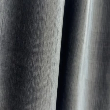 Alberto - Gránit szürke színű szórt mintás bársony sötétítő függöny egyedi méretre varrva