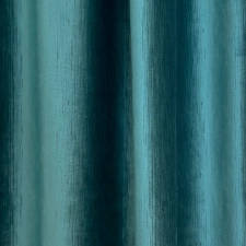 Alberto - Sötét türkiz zöld színű szórt mintás bársony sötétítő függöny egyedi méretre varrva