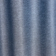 Austin - Szürkés-kék színű, szórt nyomott mintás dim out sötétítő függöny egyedi méretre varrva