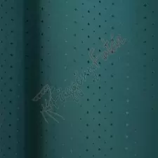 Carmen - Türkizzöld pöttyös sötétítő függöny, teflonos egyedi méretre varrva