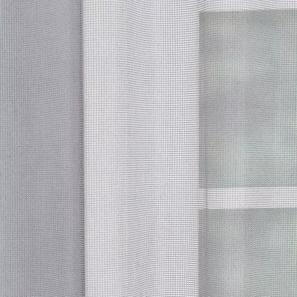 Aster – világos szürke alapon ezüst-fekete rugalmas jacquard függöny egyedi méretre varrva