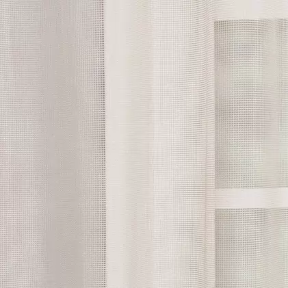 Aster – drapp rugalmas jacquard függöny egyedi méretre varrva