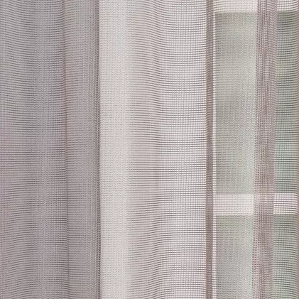 Aster – Bronz alapon ezüst, barna rugalmas jacquard függöny egyedi méretre varrva