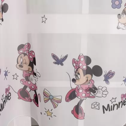 Minnie egeres gyerekszobai függöny egyedi méretre varrva