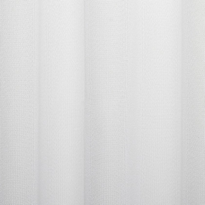 Bahamas - Fehér színű UV álló, rusztikus stílusú kültéri árnyékoló struktúr függöny egyedi méretre varrva
