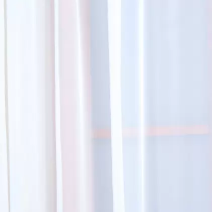 Fehér színű lángálló voile függöny egyedi méretre varrva