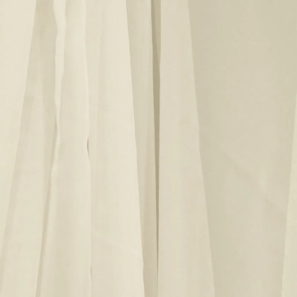 Vanília sárga egyszínű voile függöny egyedi méretre varrva