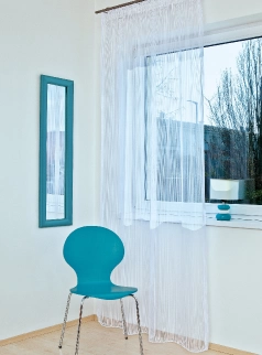 EDIT/01/140x245 jacquard készfüggöny, 140x245 cm-es méretben, behúzószalaggal egyedi méretre varrva