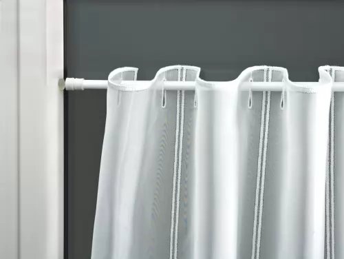 Rugós vitrázs rúd 60-90 cm fehér