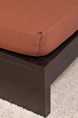 Naturtex Jersey csokibarna lepedő 140-160x200 cm