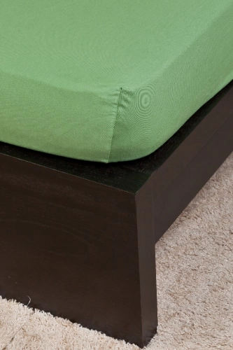 Naturtex Jersey olajzöld lepedő 80-100x200 cm