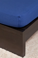 Naturtex Jersey sötétkék lepedő 80-100x200 cm