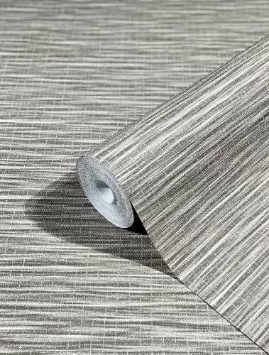 Barna színű rusztikus vászonmintás vlies tapéta, Marburg Botanica, 33319