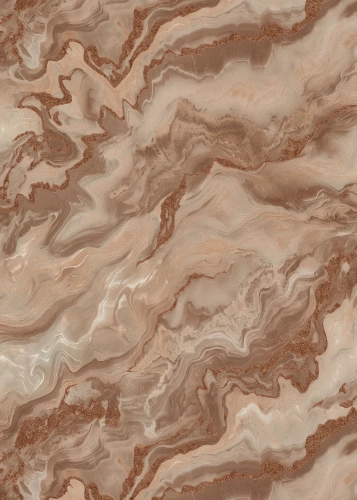 Terrakotta színű márványmintás Vlies-vinyl tapéta, Erismann Elle Decoration 4, 10447-13