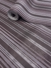 Lilásszürke színű csíkos vlies tapéta, 59087