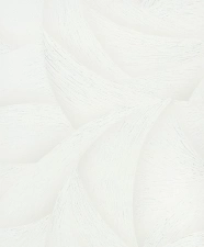 Fehér színű csillogó növényi mintás Vlies tapéta, Ritus 35503